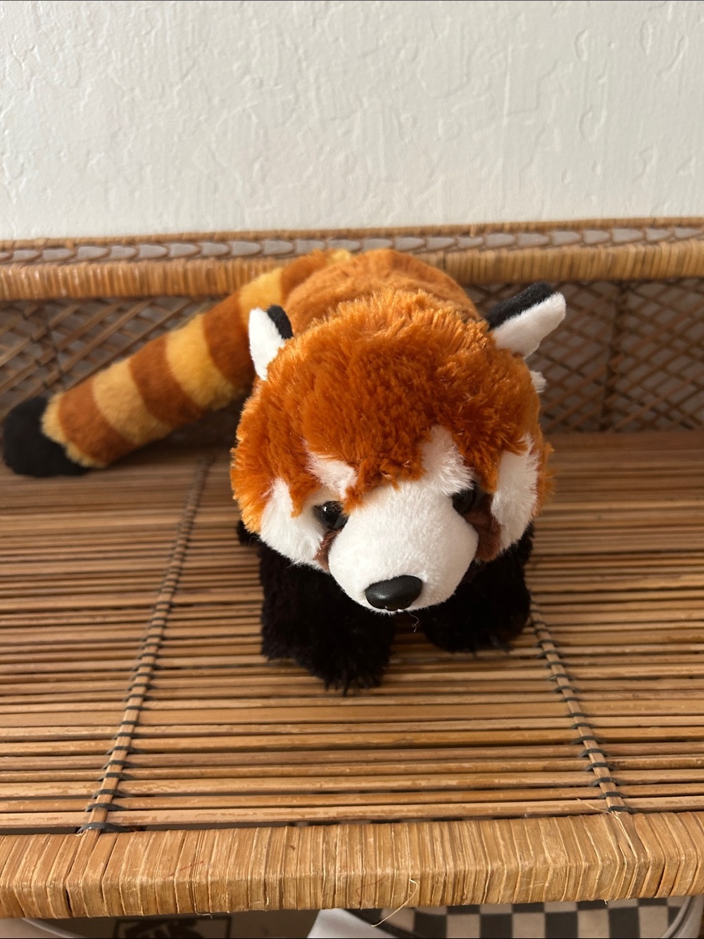 Wild Republic Red Panda Stuffed Animal - Orange and White